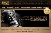 The Kansas African American Museum Home page